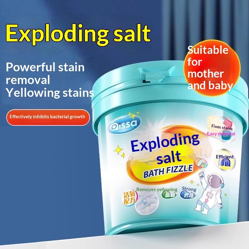 O1CN01i4opga1g24C05wmIG_2219376284083-0-cibjpg_178997e916dd1e15-f Explosion salt laundry stain remover, strong baby-safe color bleach powder, yellowing removal, whitening bleach for white clothing, cleaning product - Image 1