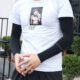 Summer Ice Silk Cooling Sleeves, UV Protection Gloves for Women and Men, Ice Silk Arm Sleeves for Sun Protection - Image 3